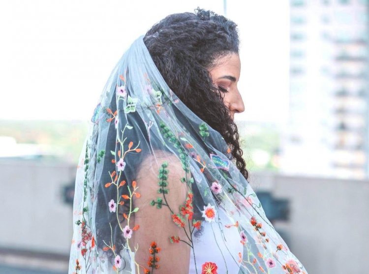 Образ невесты с вышивкой