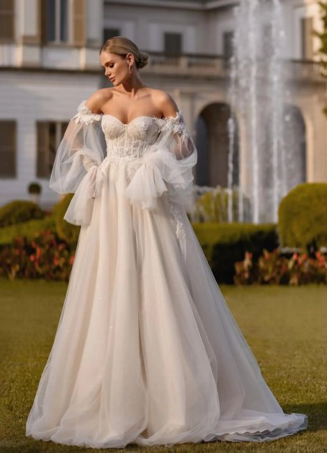 Свадебное платье для маленькой груди