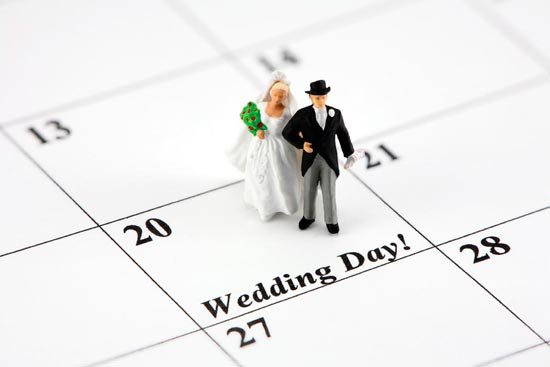 Индивидуальный подход в выборе даты свадьбы