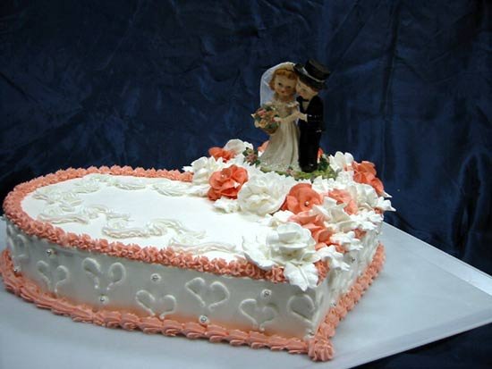 Маленький свадебный торт