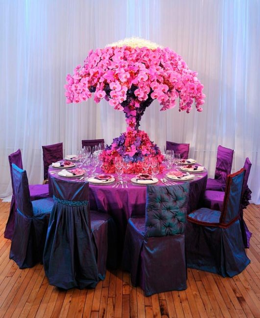 Цветочное дерево для декора стола