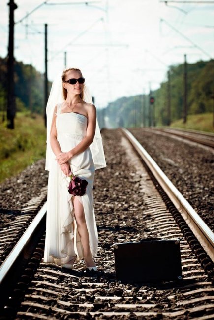 Невеста на железной дороге