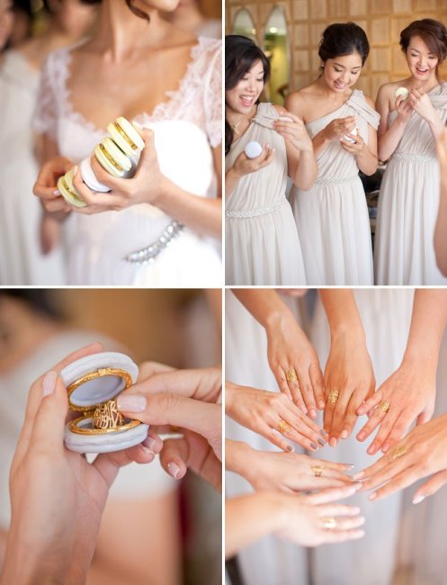 Кольца для подружек невесты