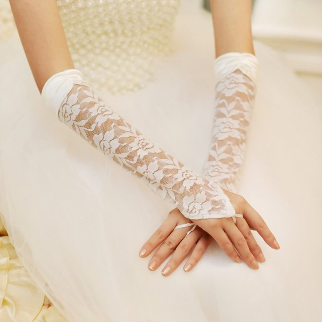 Свадебные перчатки