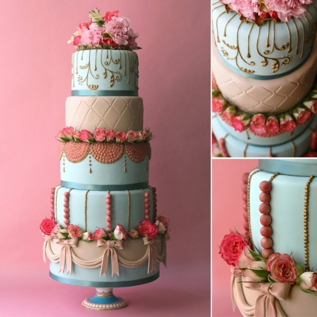 Свадебный торт рококо