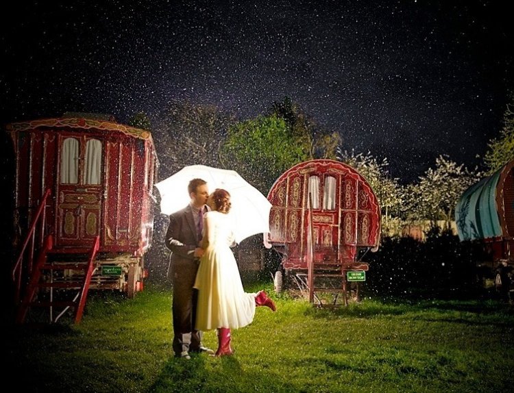 Свадьба в стиле фильма Поющие под дождем