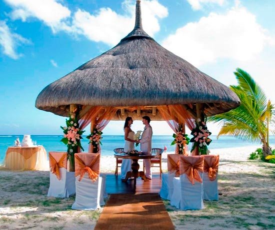 Свадьба на острове Маврикий