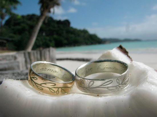 Романтика свадьбы на острове