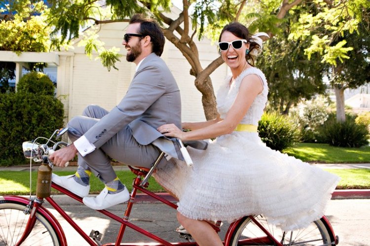 Велокортеж на свадьбу