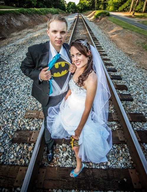 Свадьба в стиле Супергероев