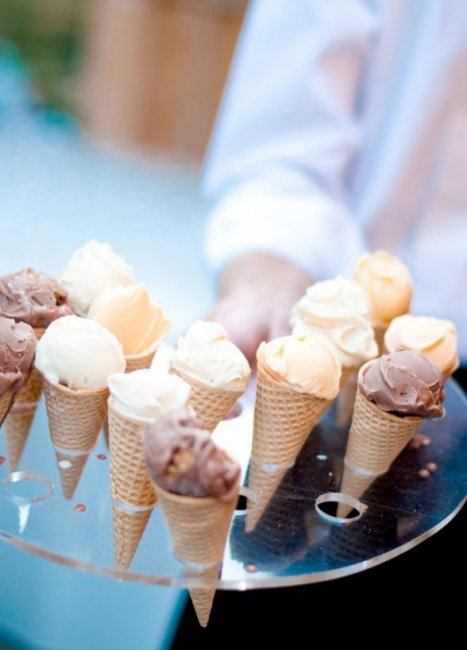 Мороженое на свадьбу