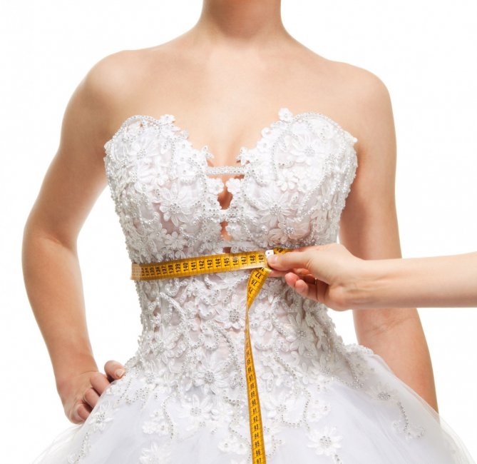 Платье не по размеру - беда любой невесты