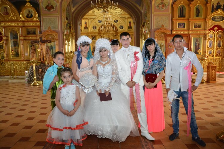 Венчание у православных цыган