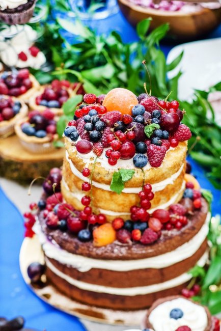 Вкусные торт для летней свадьбы