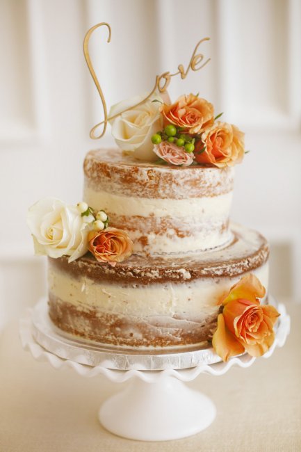 Нежный торт на свадьбу