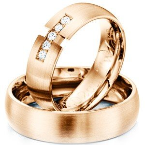 Свадебные кольца из красного золота всего за 2 недели, недорого