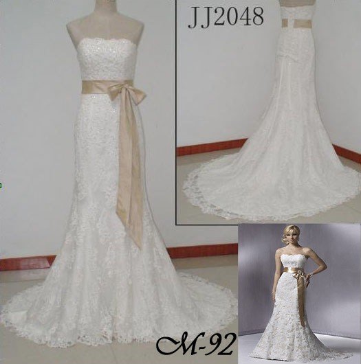 Свадебное платье-аналог, розничная стоимость – 600USD, оптовая стоимость – 276-326USD, в зависимости