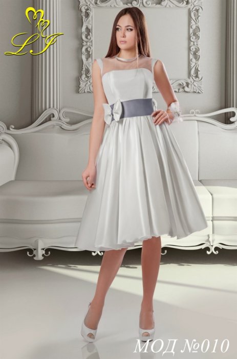 Короткое платье свадебного салона Санта Мария