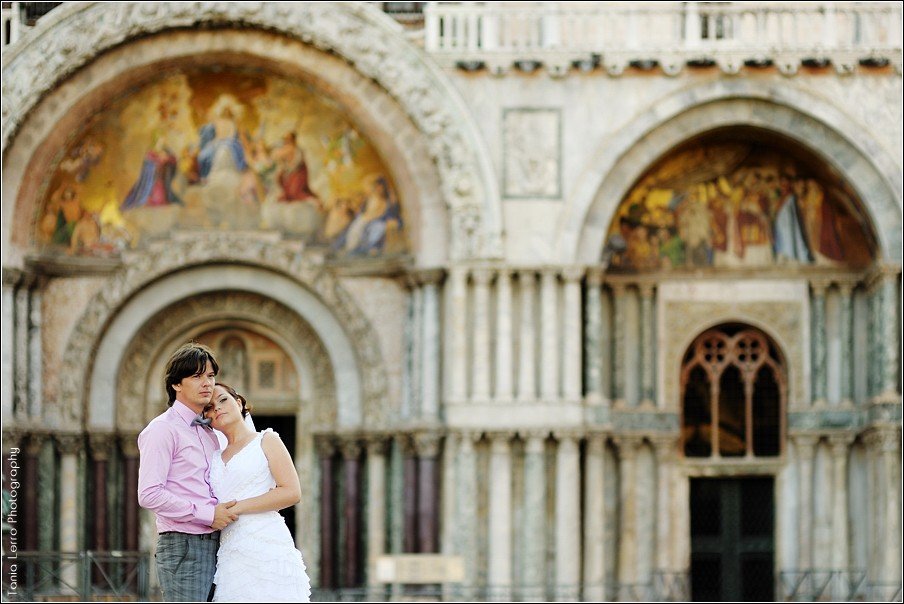 Свадьба в Италии. Свадьба в Венеции.