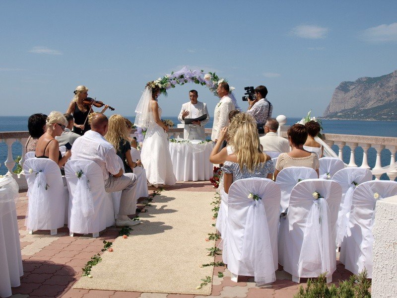 Свадьба в Крыму, на яхте