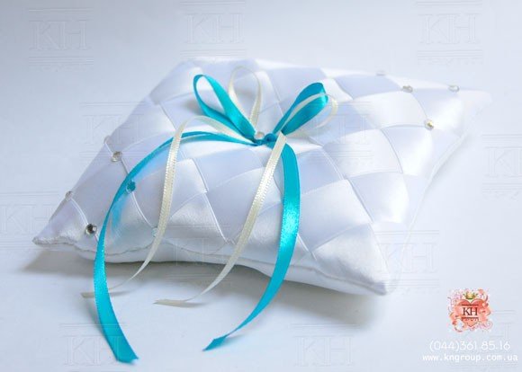 свадебная подушка для обручальных колец