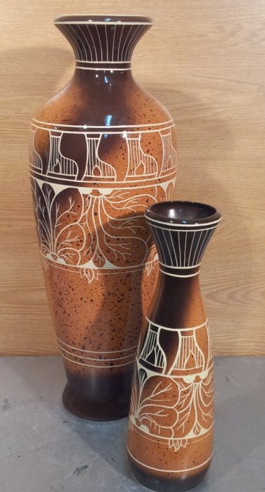 Напольные вазы Терракота высота 82 сантиметра и 50 сантиметеров