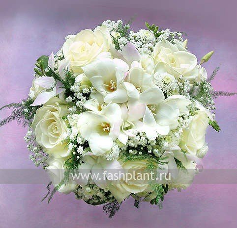 Кружева белых роз прекрасно подойдут к праздничному наряду невесты и подчеркнут ее индивидуальность 
