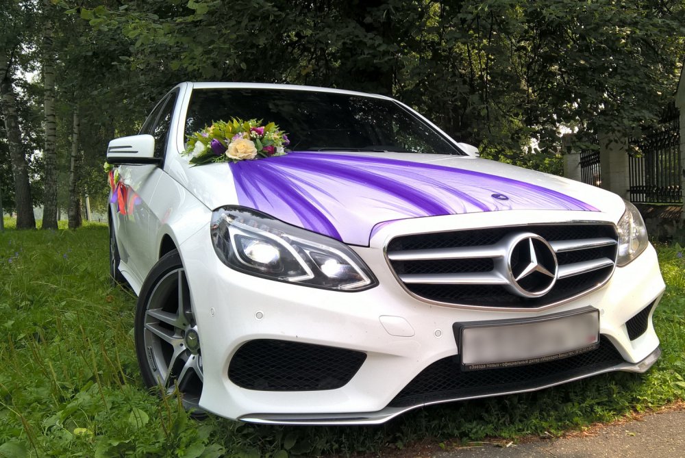 Свадебный кортеж Mercedes-Benz E-class IV AMG