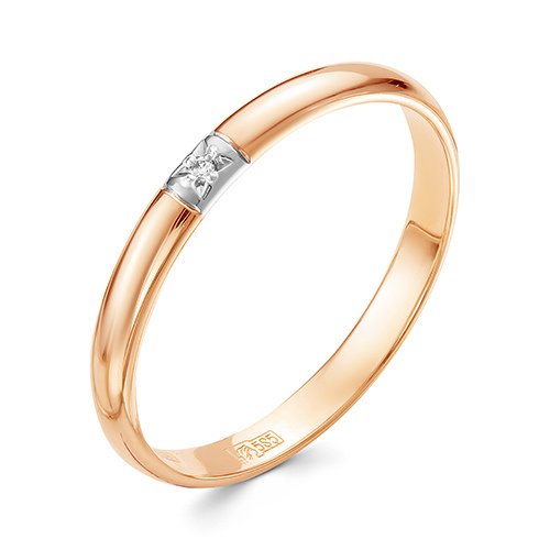 RareGold999 Тонкое обручальное кольцо золотое