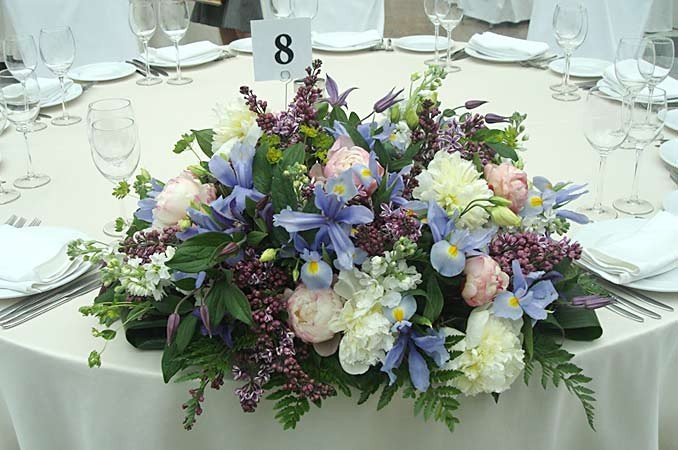 цветочная композиция на стол