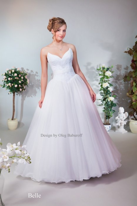 Свадебное платье Бэлль(Олег Бабуров) Цена 21000 руб. Ткань: шелковистая органза. Могут быть добавлен