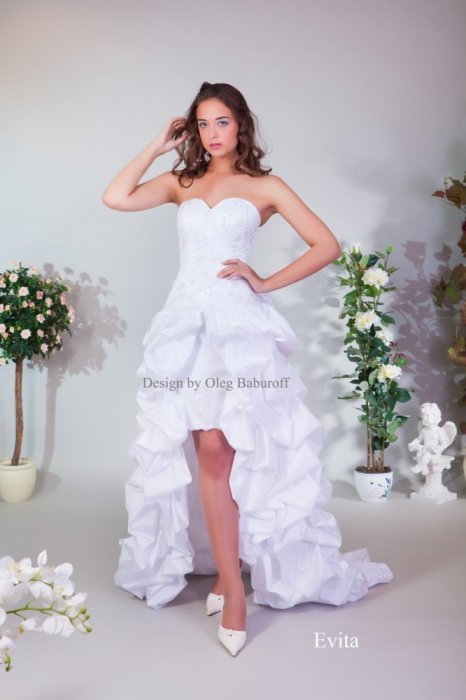 Свадебное платье Эвита(Олег Бабуров) Цена: 22000 руб. Платье-трансформер (платье чехол+ съемная юбка