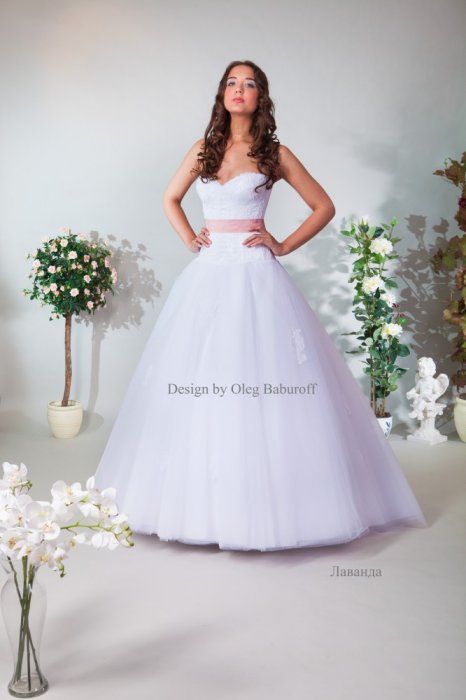 Свадебное платье Лаванда(Олег Бабуров) Цена: 25000 руб. Корсет с чашкой, пояс может быть любого цвет