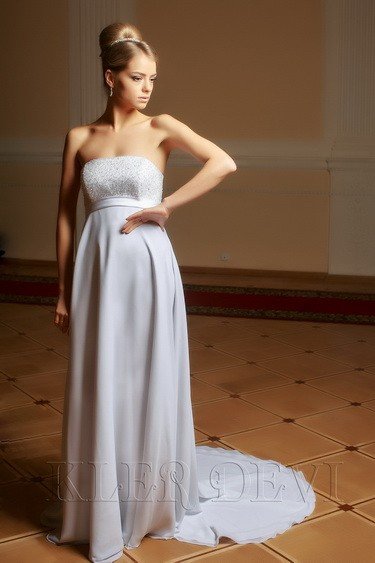 Свадебное платье Мирабелла(Клер Деви) Цена 17500 руб. Свадебное платье в стиле ампир из шифона. Лиф 