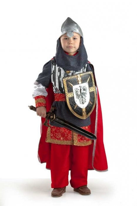 Рыцарь с доспехами Детский карнавал.