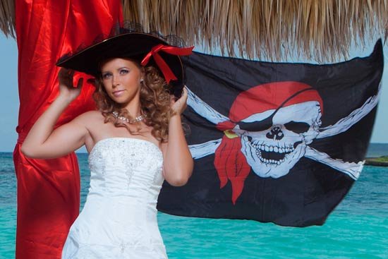 Пиратская свадьба на Карибах