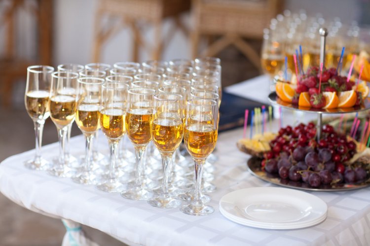 Расчет напитков на свадьбу